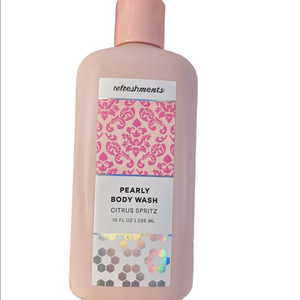 Ipsy Refreshments pearly moisturizing vegan body wash citrus spritz scent 10oz